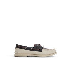フラットシューズ The Sharp Corner Polished Leather Boat Shoe Men's Sperry, Leeward 2-Eye Yacht Club Boat Shoe ‐ Peltz Shoes